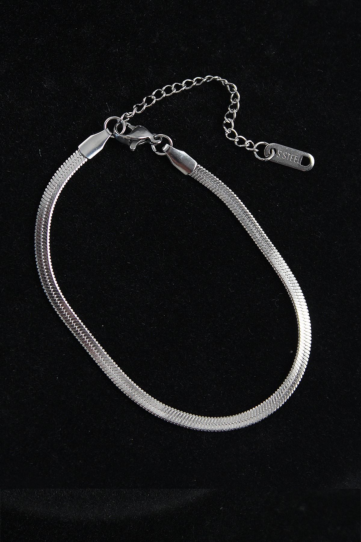 YRTCL 316L Çelik İtalyan Model Gümüş Renk Erkek Bileklik