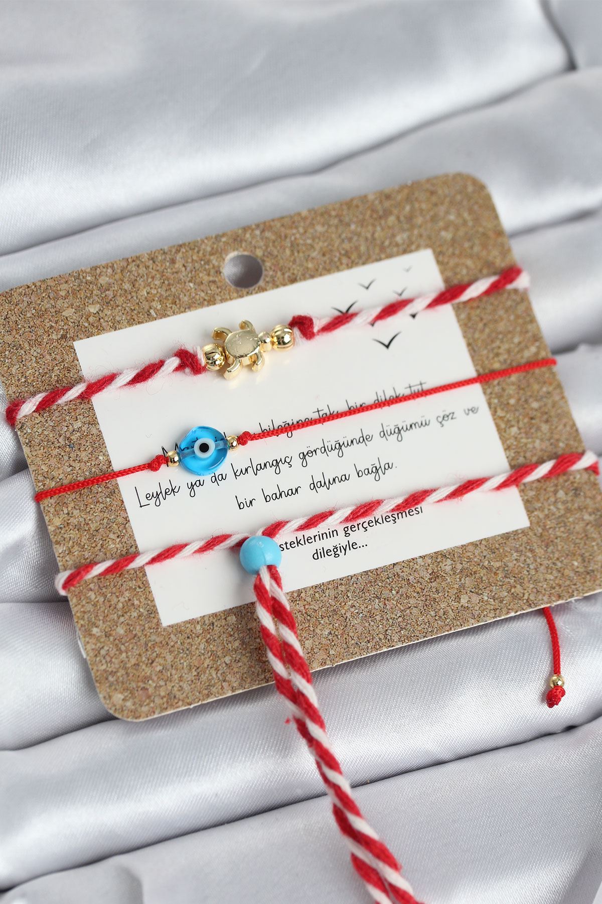 YRTCL Marteniçka Bileklik 3'lü Caretta Caretta ve Nazarlı Model