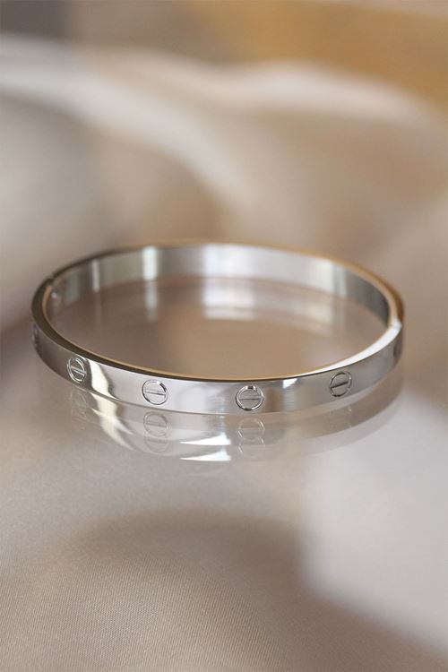 YRTCL 316L Çelik Silver Renk Bilezik