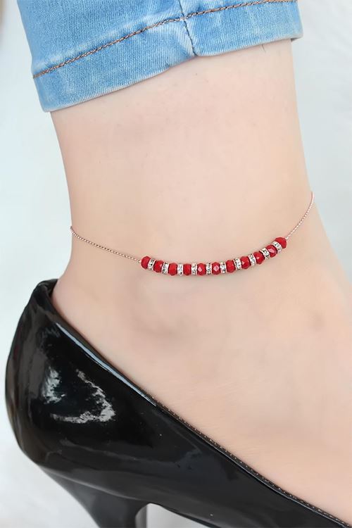 YRTCL Bordo Miyuki Taşlı Hal Hal