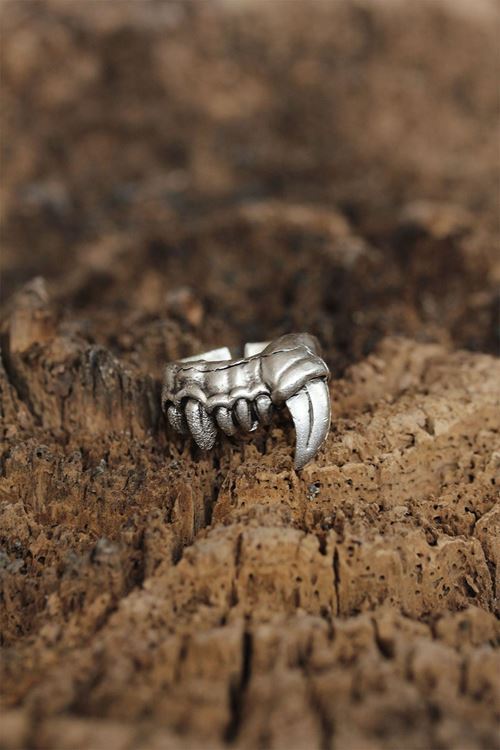 YRTCL Ayarlanabilir Diş Tasarımlı Erkek Yüzük