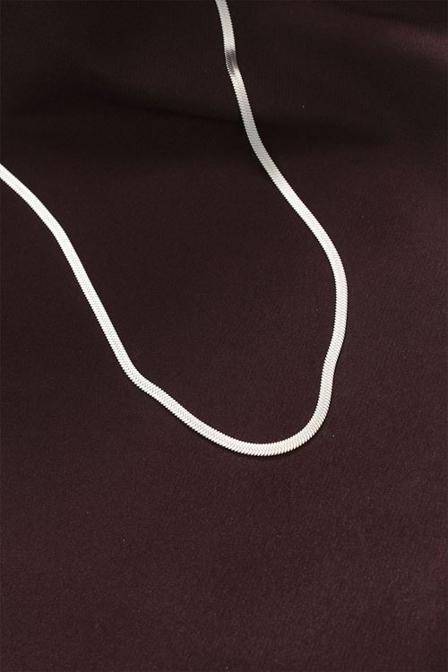 YRTCL 316L Çelik Gümüş Renk 60 cm İtalyan Zincir Kolye