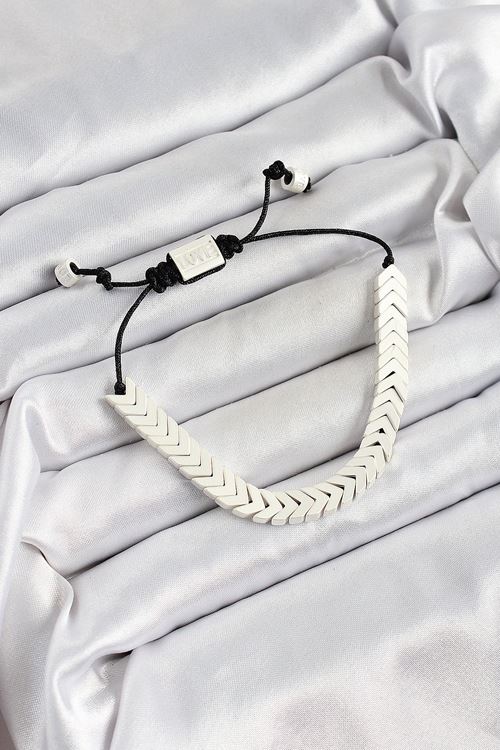 YRTCL Pirinç Asansörlü Beyaz Juju Kadın Bileklik