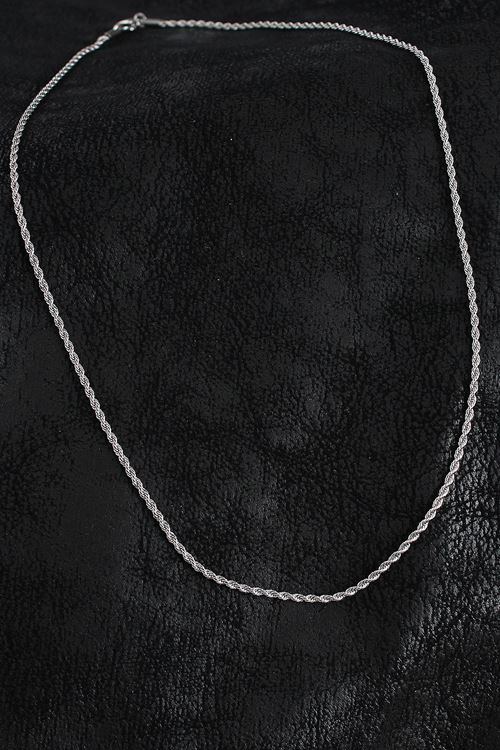 YRTCL 316L Çelik Halat Zincir Model Gümüş Renk Erkek Kolye