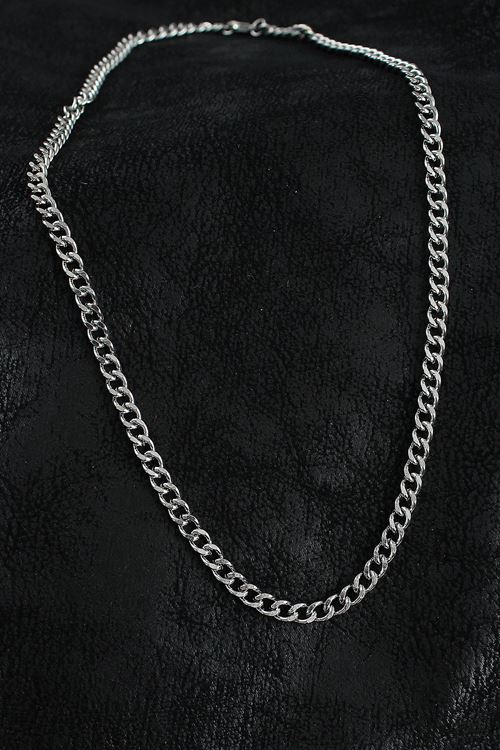 YRTCL 316L Çelik Klasik Zincir Model Gümüş Renk Erkek Kolye