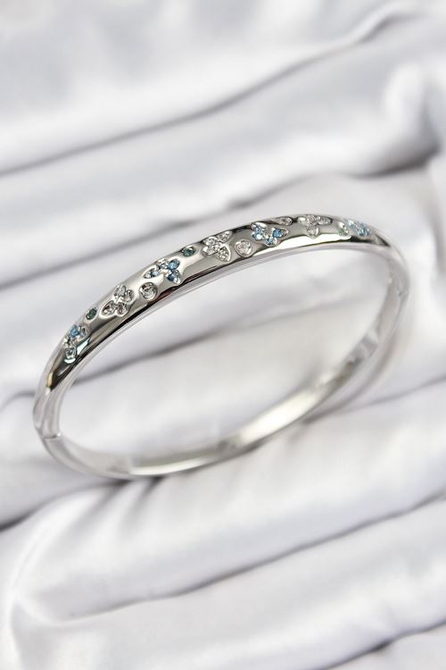 YRTCL Pirinç Zirkon Taşlı Kelebek Model Gümüş Renk Kadın Kelepçe