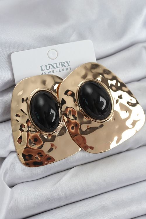 YRTCL Pirinç Gold Renk Vintage Kadın Küpe