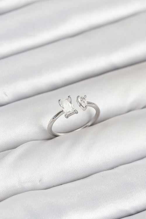 YRTCL Pirinç Gold Renk Zirkon Taşlı Kadın Yüzük