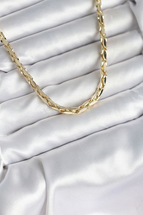 YRTCL Pirinç Gold Renk 60 cm Zincir Kadın Kolye