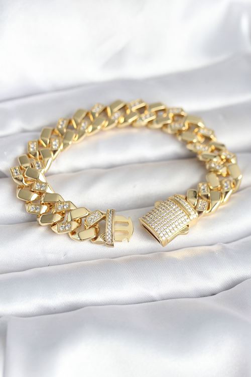 YRTCL Pirinç Gold Renk VIP Exclusive Seri Gurmet Model Kadın Bileklik