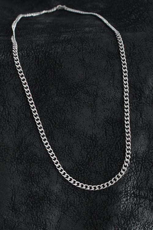 YRTCL 316L Çelik Klasik Zincir Model Gümüş Renk Erkek Kolye