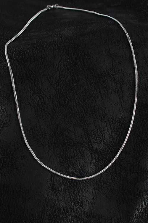 YRTCL 316L Çelik Örme Zincir Model Gümüş Renk Erkek Kolye