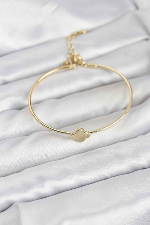 YRTCL Yonca Model Gold Renk Kadın Bileklik