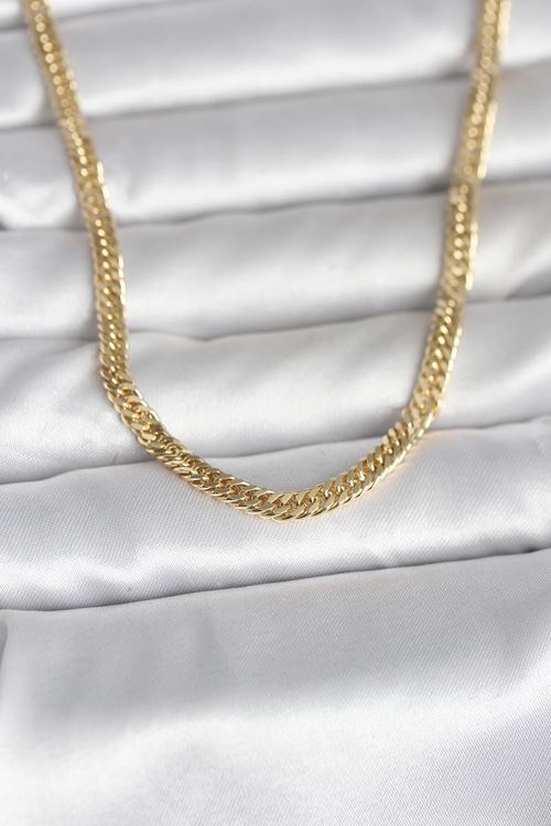 YRTCL CM 14K Gold Renk Zincir Model 45 cm Kadın Kolye