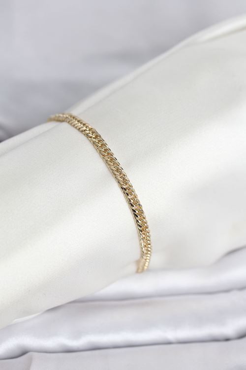 YRTCL CM 14K Gold Renk Zincir Model Kadın Bileklik