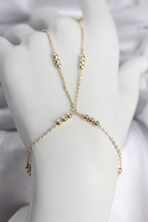 YRTCL 316L Çelik Top Zincirli Gold Renk Kadın Şahmeran