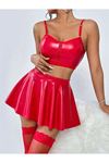 YRTCL Kadın Seksi Etekli Bustüyerli File Çoraplı Party Clup Gece Elbise