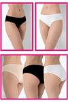 YRTCL 3lü Ekonomik Paket Bambu Slip Külot