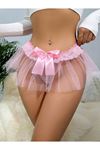 YRTCL Kadın Seksi Tül Etekli Fantezi Külot