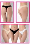 YRTCL 3lü Ekonomik Paket Bambu String Külot